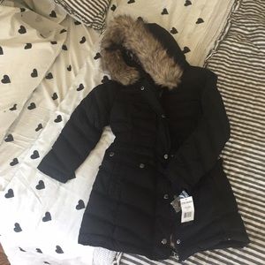 NWT Girls Steve Madden Puffer Coat. Size 6x